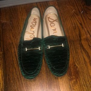 Sam Edelman green flat shoe 9